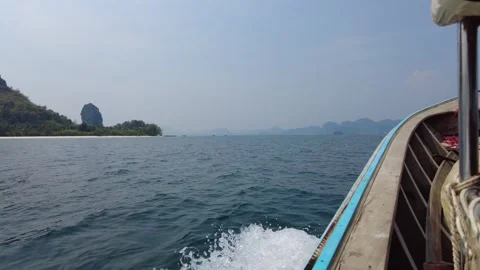 Boat Ride in Krabi Stock Footage 246841020