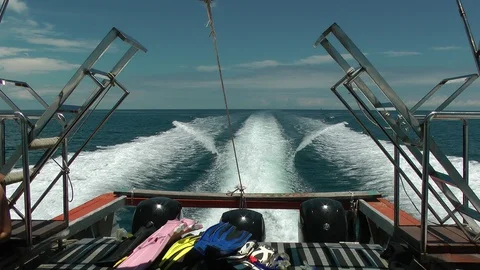 Boat Ride - Miri Stock Footage 106971303