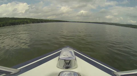 Boat Ride Point of View Stock Footage 57751319