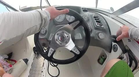 Boat Rider Video stock 11431164