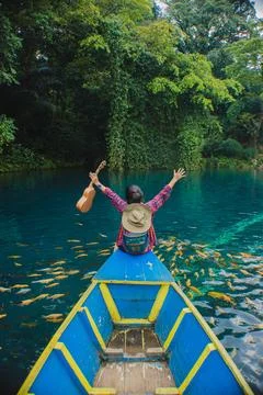 Boat rides Foto stock
