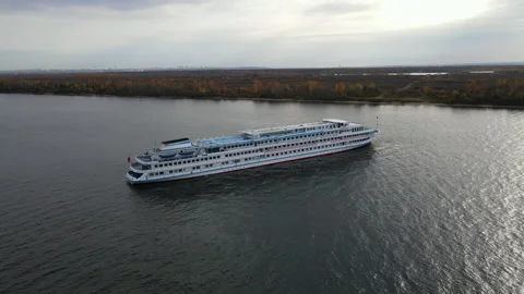 Boat on the river 6 Stock Footage 142601255