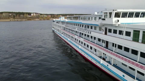 Boat on the river 8 Stock Footage 142601561