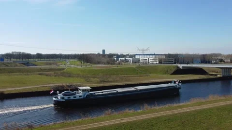 Boat on a river Stock Footage 150725680