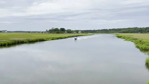 Boat in River 動画素材 157135664