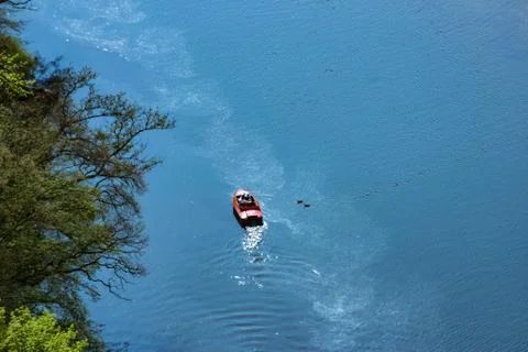 Boat on River Stock Photos