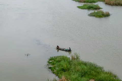 Boat in River Stock Photos