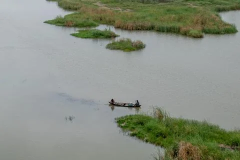 Boat in River Stock Photos
