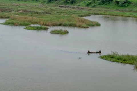 Boat in River Stock Photos