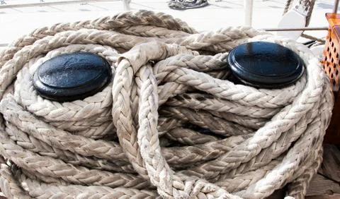 Boat rope Stock Photos