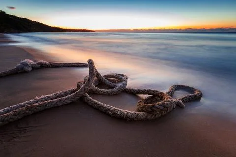Boat rope Stock Photos