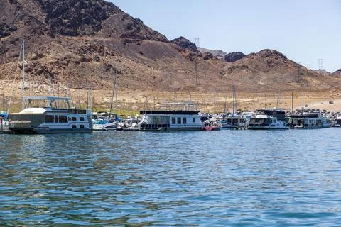 Boat Row. Stock Photos