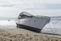 Boat Runs Aground Photo