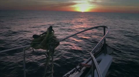 Boat sailing 2 Stock Footage 10818812