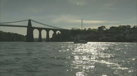 Boat Sailing Stock Footage 37184420