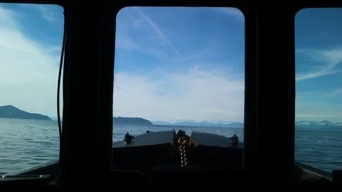 Boat sailing in the sea 库存影片 83179002