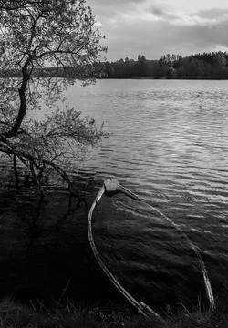 The boat sank Stock Photos