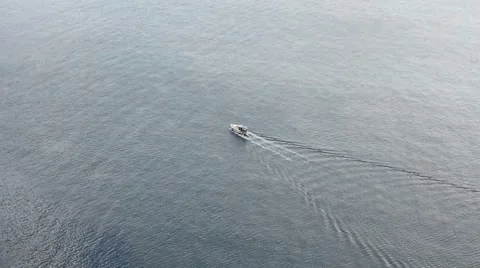 Boat at sea Stock-Footage 8850702