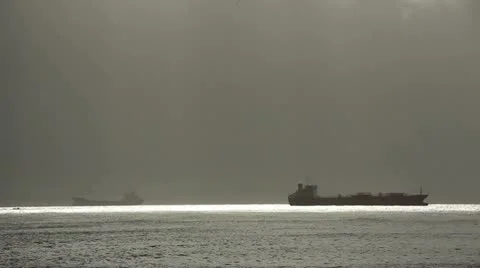 Boat on the sea. Stockbeeldmateriaal 12363975