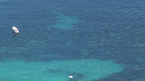 Boat in the sea Stock Footage 22763002