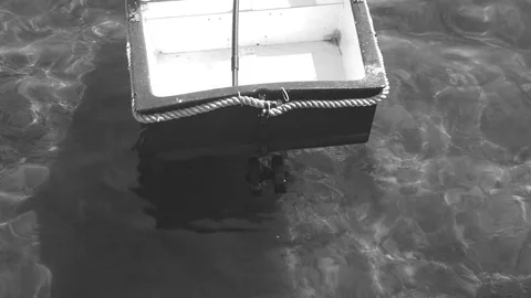 Boat on the sea. Stock Footage 96594514