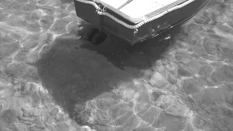 Boat on the sea. Stock Footage 96596435