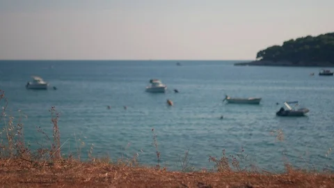 Boat on the sea. Stock Footage 98271509