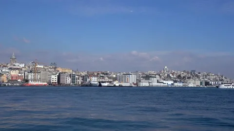 Boat in the sea Stock Footage 149942824