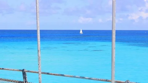 Boat at Sea Stock Footage 209578865