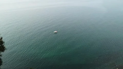 Boat at sea Stock Footage 253383104