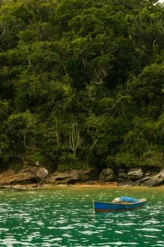 Boat in the sea 写真素材
