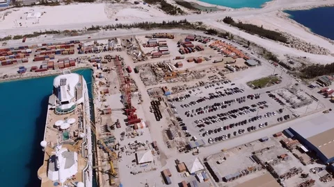 The Boat Ship Yard BAH Stock Footage 104018920