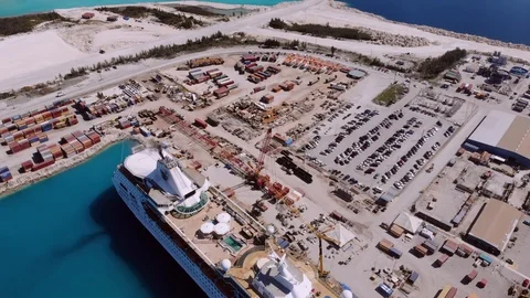 The Boat Ship Yard BAH Stock Footage 104018980