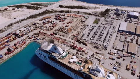 The Boat Ship Yard BAH Stock Footage 104018996