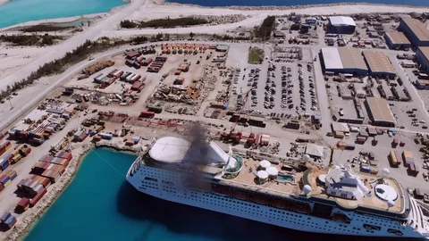 The Boat Ship Yard BAH Stock Footage 104019005