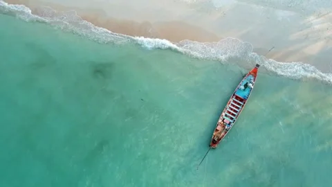 Boat by shore Stock Footage 314908254