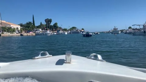 On boat in Sicily Stock Footage 150094506