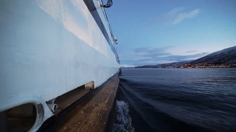 Boat side 3 Stock Footage 89503553