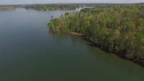 Boat speed on lake Stock Footage 115652085