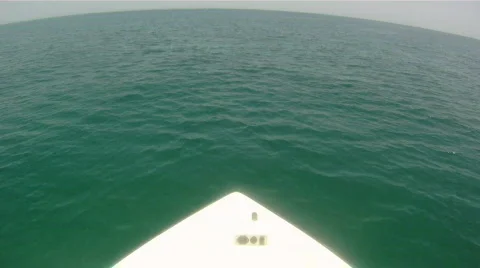 Boat Speed P.O.V. Stock Footage 752883