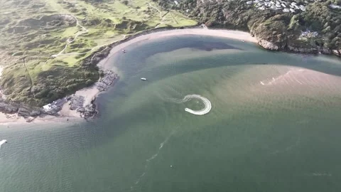 Boat Spinning Video stock 250324675