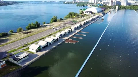 Boat station Video stock 135612076