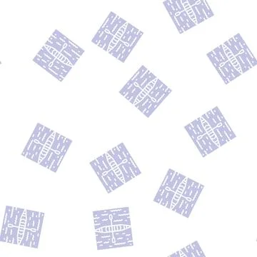 Boat summer glyph seamless pattern Illustrazione stock