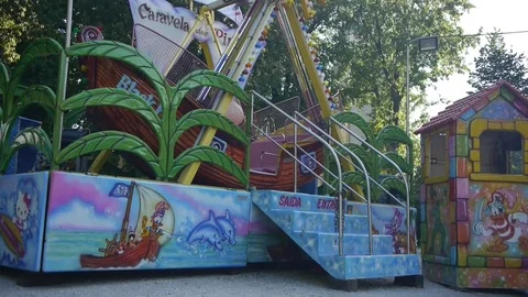 Boat-swing Stock Footage 79790787