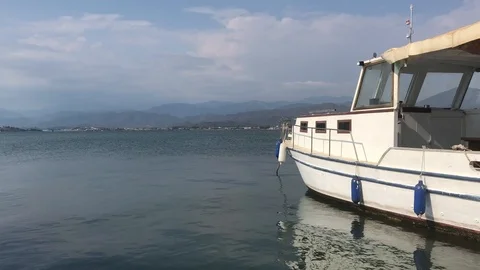 Boat Swinging Stock Footage 116771829