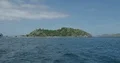 Boat tour and island hopping on Flores Sea between islands of Indonesia 4k or 4k+ Resolution