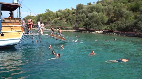 Boat tour Stock Footage 178485311