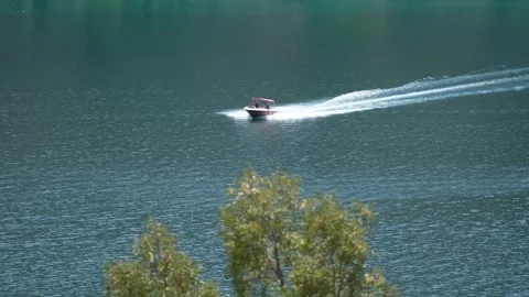 Boat tour in Halfeti 2 Stock Footage 294104155