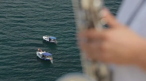 Boat For Tourists Stock Footage 52432422