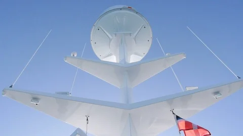 Boat Tower Stock Footage 91228395